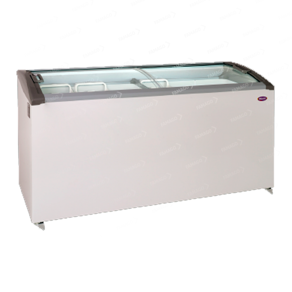 Freezer tapa de vidrio - 510 litros