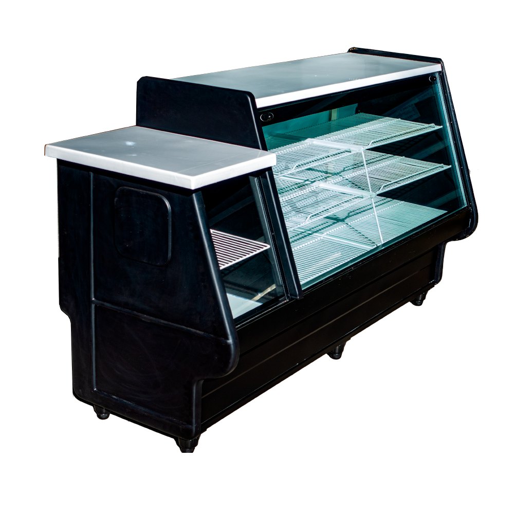 Exhibidora mostrador - 2 m - Equipada