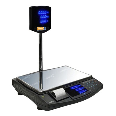 Balanza con impresor Aura - 30 kg - Visor alto
