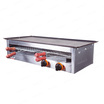Carlitero doble con plancha