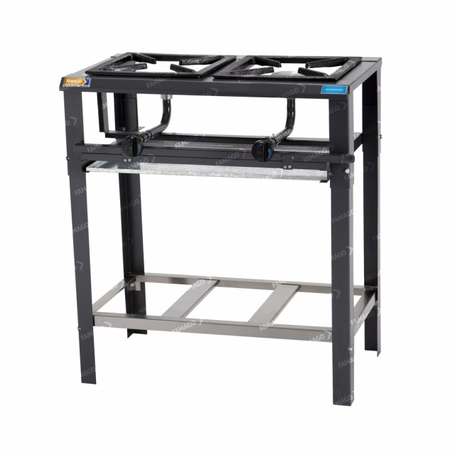 Anafe de pie - 2 hornallas - Gas natural