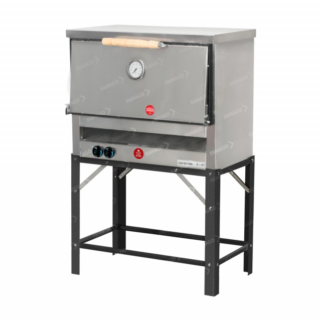 Horno pastelero - 6 pizzas - Gas envasado