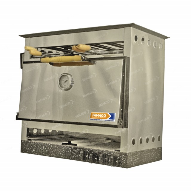 Horno múltiple carlitero y plancha - 8 pizzas - Ga