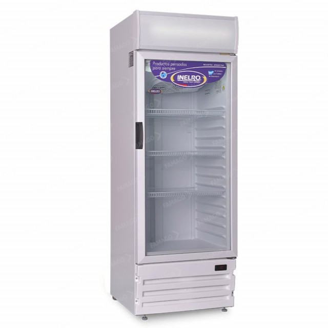 Exhibidora vertical - 1 puerta - 310 litros