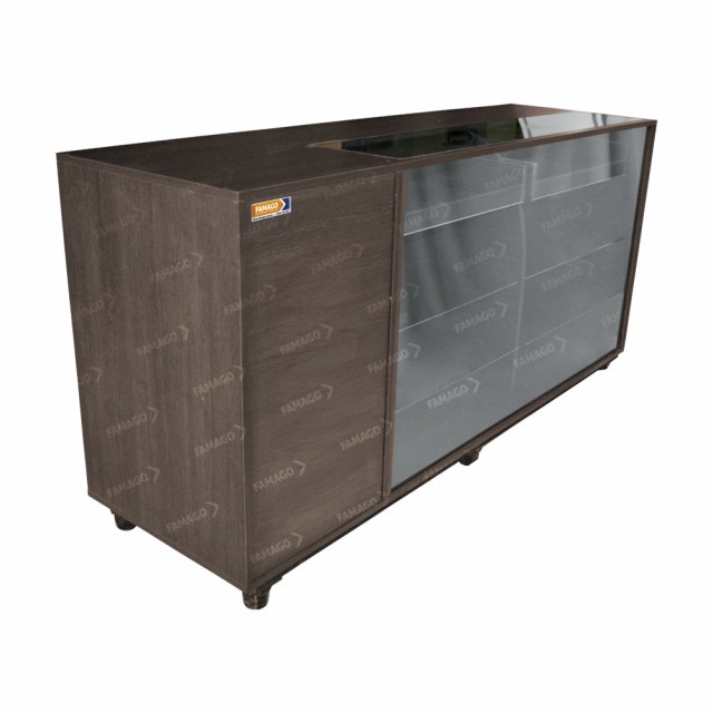 Exhibidor mostrador facturero Famago - 1.6 metros