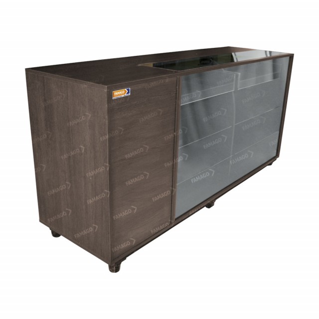 Exhibidor mostrador facturero Famago - 2 metros -