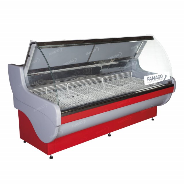 Batea vidrio curvo con puertas - 1.8 metros - Equipada