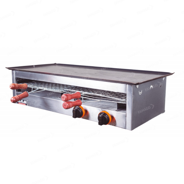 Carlitero doble con plancha