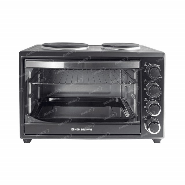 Horno eléctrico con 2 anafes - 42 litros - 3400 w