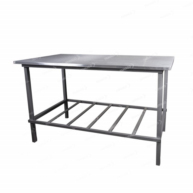 Mesa de trabajo acero - 1.90 metros