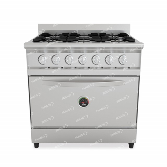 Cocina Industrial 6 hornallas