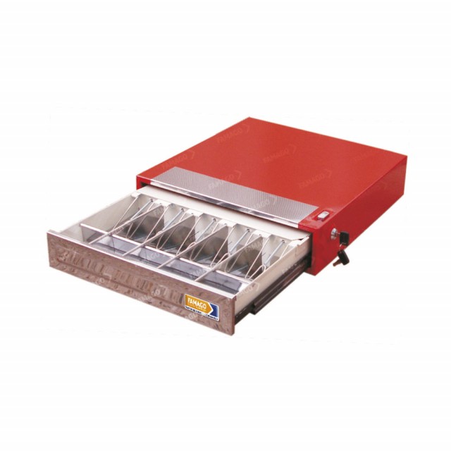 Caja de dinero acero - 5 divisiones