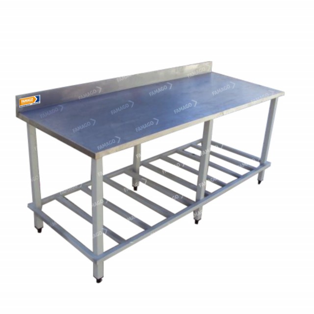 Mesa de trabajo acero - 1.90 metros